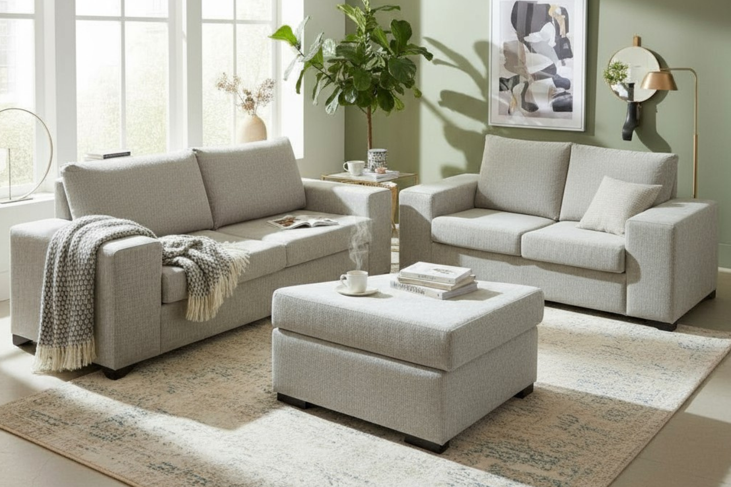 Isabella Sofa Set (3 + 2)