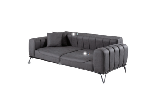 Lorenzio 3 Seater Sofa Bed