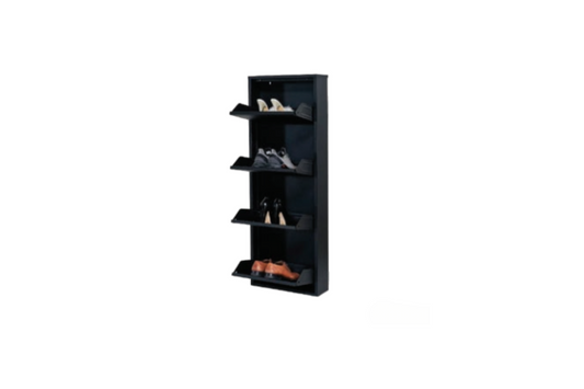 4 Drawer Metal Shoe Cabinet