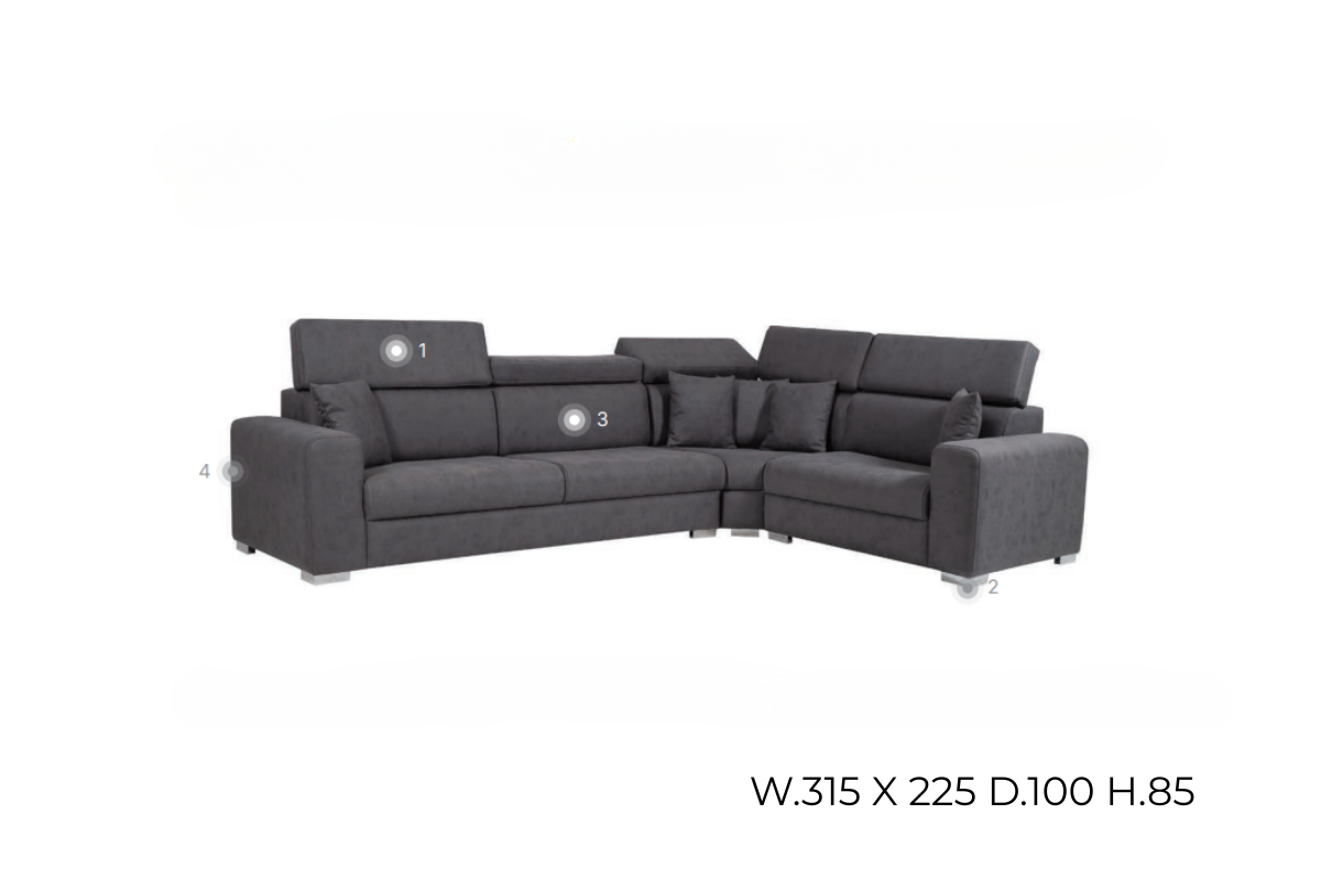 Alexander Corner Sofa