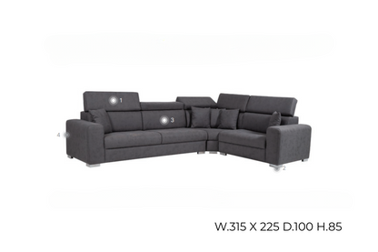 Alexander Corner Sofa